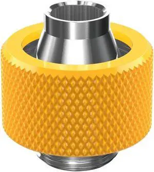 PrimoChill SecureFit SX - Premium Compression Fitting For 3/8in ID x 5/8in OD Flexible Tubing (F-SFSX58) - Available in 20+ Colors, Custom Watercooling Loop Ready
