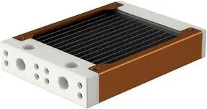 PrimoChill 120SL (30mm) EXIMO Modular Radiator, White POM, 1x120mm, Single Fan (R-SL-W12) Available in 20+ Colors, Assembled in USA and Custom Watercooling Loop Ready PrimoChill 120SL (30mm) EXIMO Modular Radiator, White POM, 1x120mm, Single Fan (R-SL-W12) Available in 20+ Colors, Assembled in USA and Custom Watercooling Loop Ready