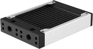PrimoChill 120SL (30mm) EXIMO Modular Radiator, Black POM, 1x120mm, Single Fan (R-SL-BK12) Available in 20+ Colors, Assembled in USA and Custom Watercooling Loop Ready PrimoChill 120SL (30mm) EXIMO Modular Radiator, Black POM, 1x120mm, Single Fan (R-SL-BK12) Available in 20+ Colors, Assembled in USA and Custom Watercooling Loop Ready