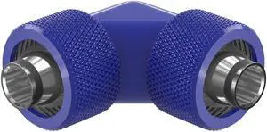 PrimoChill SecureFit SX - Premium 90 Degree Compression Fitting Set For 7/16in ID x 5/8in OD Flexible Tubing (F-SFSX75890) - Available in 20+ Colors, Custom Watercooling Loop Ready