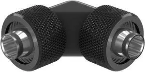 PrimoChill SecureFit SX - Premium 90 Degree Compression Fitting Set For 7/16in ID x 5/8in OD Flexible Tubing (F-SFSX75890) - Available in 20+ Colors, Custom Watercooling Loop Ready