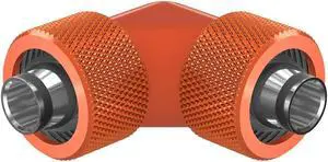 PrimoChill SecureFit SX - Premium 90 Degree Compression Fitting Set For 7/16in ID x 5/8in OD Flexible Tubing (F-SFSX75890) - Available in 20+ Colors, Custom Watercooling Loop Ready