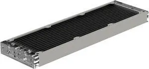 PrimoChill 360SL (30mm) EXIMO Modular Radiator, Clear Acrylic, 3x120mm, Triple Fan (R-SL-A36) Available in 20+ Colors, Assembled in USA and Custom Watercooling Loop Ready