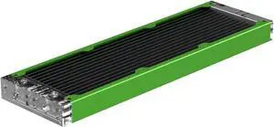 PrimoChill 360SL (30mm) EXIMO Modular Radiator, Clear Acrylic, 3x120mm, Triple Fan (R-SL-A36) Available in 20+ Colors, Assembled in USA and Custom Watercooling Loop Ready