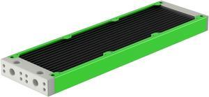 PrimoChill 360SL (30mm) EXIMO Modular Radiator, White POM, 3x120mm, Triple Fan (R-SL-W36) Available in 20+ Colors, Assembled in USA and Custom Watercooling Loop Ready