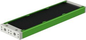 PrimoChill 360SL (30mm) EXIMO Modular Radiator, White POM, 3x120mm, Triple Fan (R-SL-W36) Available in 20+ Colors, Assembled in USA and Custom Watercooling Loop Ready