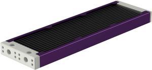 PrimoChill 360SL (30mm) EXIMO Modular Radiator, White POM, 3x120mm, Triple Fan (R-SL-W36) Available in 20+ Colors, Assembled in USA and Custom Watercooling Loop Ready