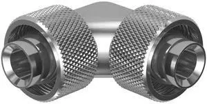 PrimoChill SecureFit SX - Premium 90 Degree Compression Fitting Set For 1/2in ID x 3/4in OD Flexible Tubing (F-SFSX3490) - Available in 20+ Colors, Custom Watercooling Loop Ready