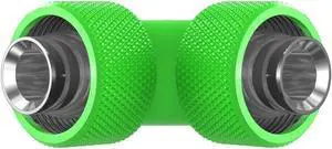 PrimoChill SecureFit SX - Premium 90 Degree Compression Fitting Set For 1/2in ID x 3/4in OD Flexible Tubing (F-SFSX3490) - Available in 20+ Colors, Custom Watercooling Loop Ready