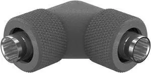 PrimoChill SecureFit SX - Premium 90 Degree Compression Fitting Set For 3/8in ID x 1/2in OD Flexible Tubing (F-SFSX1290) - Available in 20+ Colors, Custom Watercooling Loop Ready