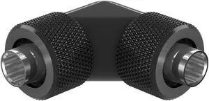 PrimoChill SecureFit SX - Premium 90 Degree Compression Fitting Set For 3/8in ID x 1/2in OD Flexible Tubing (F-SFSX1290) - Available in 20+ Colors, Custom Watercooling Loop Ready