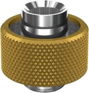 PrimoChill SecureFit SX - Premium Compression Fitting For 1/2in ID x 3/4in OD Flexible Tubing (F-SFSX34) - Available in 20+ Colors, Custom Watercooling Loop Ready