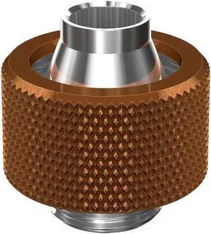 PrimoChill SecureFit SX - Premium Compression Fitting For 7/16in ID x 5/8in OD Flexible Tubing (F-SFSX758) - Available in 20+ Colors, Custom Watercooling Loop Ready