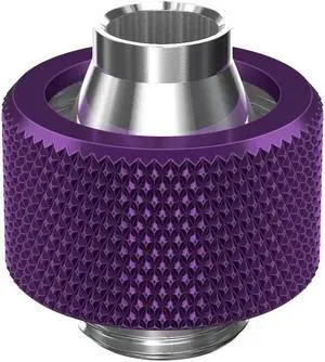 PrimoChill SecureFit SX - Premium Compression Fitting For 7/16in ID x 5/8in OD Flexible Tubing (F-SFSX758) - Available in 20+ Colors, Custom Watercooling Loop Ready