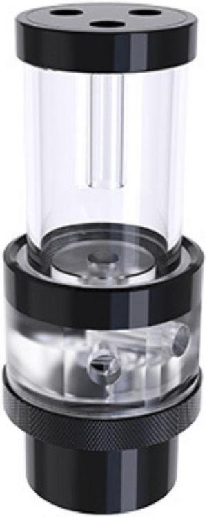 Bykski Complete D5 Pump / 100mm PMMA Reservoir Combo, Armored Black - with integrated 5V Addressable RGB (CP-NWD5-X-CT60-V3)