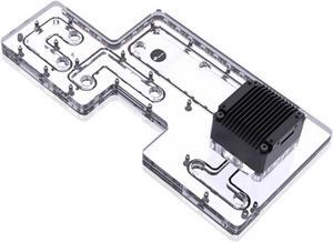 Bykski Distro Plate For Cooler Master TD500P PMMA w/ 5v Addressable RGB(RBW) (RGV-CM-TD500-P-K)