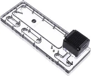 Bykski Distro Plate For PHANTEKS ECLIPSE P400 (PH-EC416PTG) - PMMA w/ 5v Addressable RGB(RBW) (RGV-PHA-416-P-K)