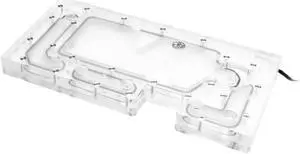 Bykski Distro Plate - ForGame - Frosted PMMA w/ 5v Addressable RGB (RBW) (RGV-FG-AM)