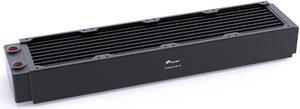 Bykski 80mm x 45mm RC Series Radiator, 80mm x 4, Quad Fan (CR-RD80X4RC-TK)