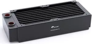 Bykski 80mm x 45mm RC Series Radiator, 80mm x 2, Dual Fan (CR-RD80X2RC-TK)