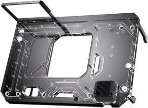 Bykski B-CEC-X-K Custom Builder Display Bench - Compact Design, Integrated Water Distribution, Support for Dual 360mm Rads