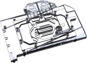 Bykski Full Coverage GPU Water Block and Backplate For ASUS ATS Gaming GeForce RTX 4060 TI OC (N-AS4060TIATSV2-X)