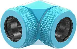 PrimoChill InterConnect SX Premium 90 Degree Elbow Adapter Fitting for 14MM Rigid Tubing (FA-9014)