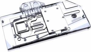 Bykski Full Coverage GPU Water Block and Backplate For XFX RX6800 Overseas Edition (A-XF6800-X)
