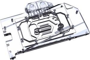 Bykski Full Coverage GPU Water Block and Backplate For ASUS TUF GeForce RTX 4070/4070Ti (SELECT MODELS ONLY) (N-AS4070TITUF-X-V2)