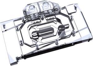 Bykski Full Coverage GPU Water Block and Backplate For ZOTAC GeForce RTX 4060Ti 8GB X GAMING OC (N-ST4060TIXG-X)