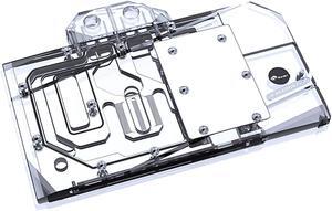 Bykski Full Coverage GPU Water Block and Backplate for PowerColor RX 6800 XT Red Dragon (A-PC6800XT-X)