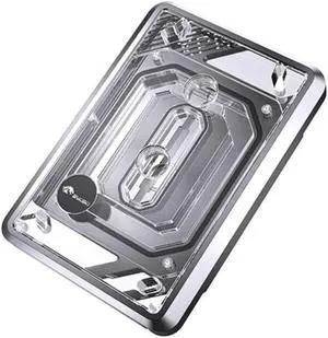 Bykski CPU-XPR-MK-M-V5 High-Efficiency CPU Water Cooling Block - Featuring High Flow Optimized 0.2mm Fins -  Full PMMA Mounting w/ 5v Addressable RGB - for AMD Ryzen 3/5/7/9 (AM4/AM5)