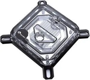 Bykski CPU-XPR-C-I High-Efficiency CPU Water Cooling Block - Featuring High Flow Optimized 0.2mm Fins - Clean Design - for Intel LGA 1200/1700 - 115x - 2011/2066
