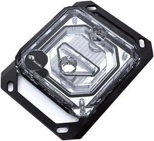 Bykski CPU-XPR-C-M High-Efficiency CPU Water Cooling Block - Featuring High Flow Optimized 0.2mm Fins - Clean Design - for AMD Ryzen 3/5/7/9 (AM4/AM5)