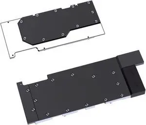 Bykski Durable Metal/POM GPU Water Block w/Active Backplate for Leadtek RTXA6000/NVIDIA Tesla A10/A40 48G (N-RTXA6000-TC-V3) - Continuous Usage