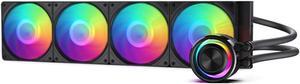 Bykski AIO Integrated Liquid CPU Cooler for Intel LGA1700/1800/115X and AMD Ryzen 9/7/5/3 AM5/AM4 featuring A-RGB Lighting - 480mm (B-FRB480)