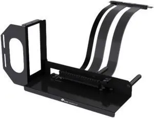 Bykski Vertical Mount/Holder for GPU Showcasing with PCIe 4.0 PCI-E Extension cable (B-6HPCI-E-X-V2K)