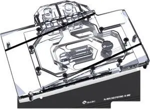Bykski Full Coverage GPU Water Block and Backplate For Maxsun 3070 Ti iCraft OC 8G (N-MX3070TIIC-X)