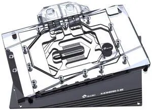 Bykski Full Coverage GPU Water Block and Backplate for INNO3D/AX GAMING GEFORCE RTX 4090 X3 (SELECT MODELS ONLY) (N-ICH4090-X)