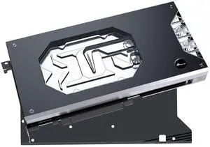 Bykski Armored End Port GPU Waterblock with Backplate For Manli Gallardo GeForce RTX 5090D OC 32GB (N-ML5090GR-X)