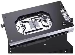 Bykski Armored End Port GPU Water block with Backplate For MSI GeForce RTX 5090D 32G GAMING TRIO OC (N-MS5090DTRIO-X)