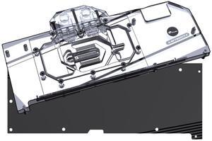 Bykski Full Coverage GPU Water Block and Backplate for Sapphire NITRO+ AMD Radeon RX 7800 XT 16GB (A-SP7800XT-X)