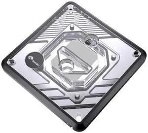 Bykski CPU-XPR-MK-I-V5 High-Efficiency CPU Water Cooling Block - Featuring High Flow Optimized 0.2mm Fins -  Full PMMA Mounting w/ 5v Addressable RGB - for Intel LGA 1200/1700 - 115x - 2011/2066