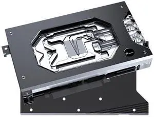 Bykski Armored End Port GPU Waterblock with Backplate For INNO3D GeForce RTX 5090 D NIGHT X3 (N-ICH5090DX3-X)