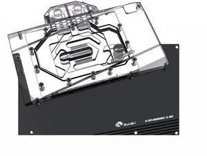 Bykski Full Coverage GPU Water Block and Backplate For MAXSUN GeForce RTX 4080 iCraft OC 16G (N-MX4080IC-X)