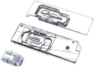 Bykski Full Coverage GPU Water Block with Integrated Active Backplate for GALAXY RTX 3090 24GB Classic (N-GY3090CL-TC)