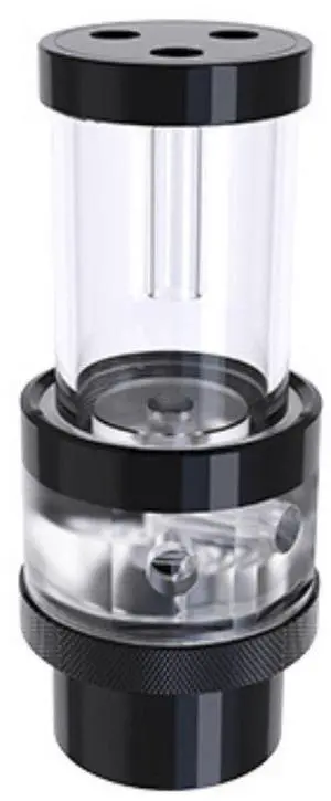 Bykski Complete CP-D5PM-V2 Pump / PMMA Reservoir Combo, Armored Black - with Integrated 5V Addressable RGB (CP-NWD5-V2-CT60-100)