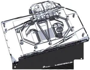 Bykski Full Coverage GPU Water Block and Backplate For ASUS Prime GeForce RTX 5070 12GB GDDR7 (N-AS5070PM-X)