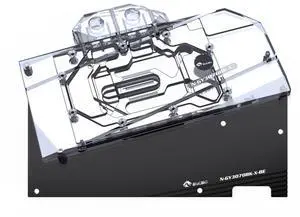 Bykski Full Coverage GPU Water Block and Backplate for GALAXY RTX 3070 Metal Master (N-GY3070BK-X)