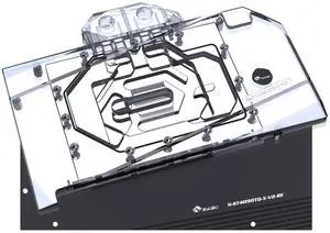 Bykski Full Coverage GPU Water Block and Backplate for Zotac Gaming RTX 4090 Series (N-ST4090TQ-X-V2)